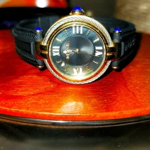 Black & Gold Women's Invicta Watch